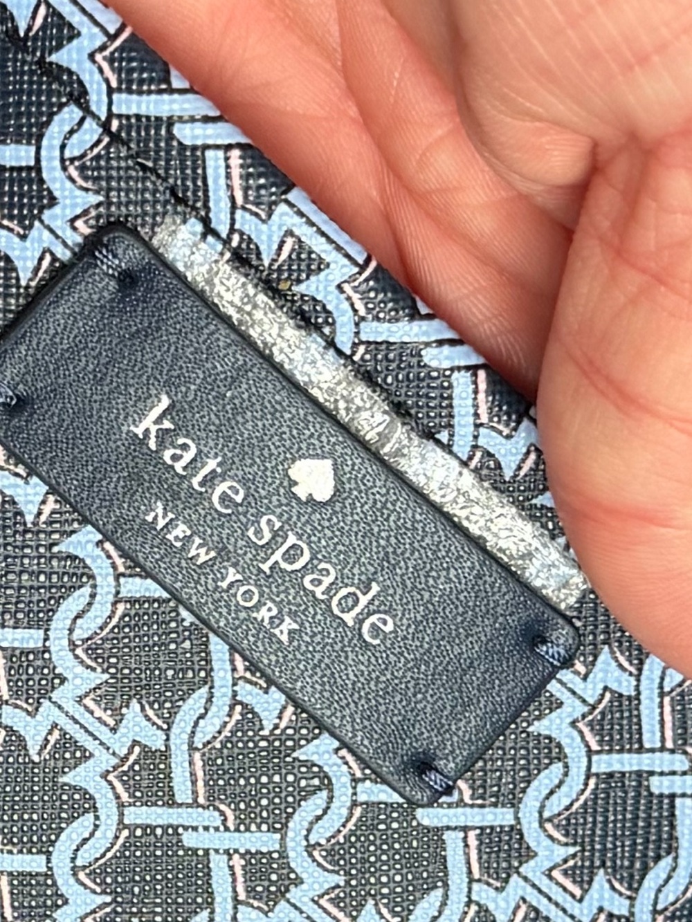 Kate Spade ♠️ New York Link Mini Tote Crossbody in Blue Multi - Picture 12 of 16